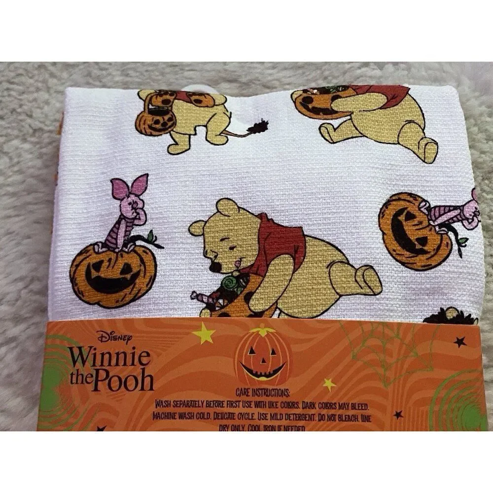 3 Pack Disney Winnie The Pooh Halloween Costumes Kitchen Towels‎ 16 X 26” NEW